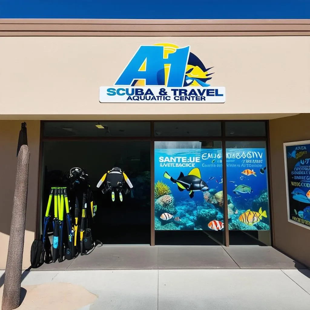 A-1 Scuba &amp; Travel Aquatic Center Storefront