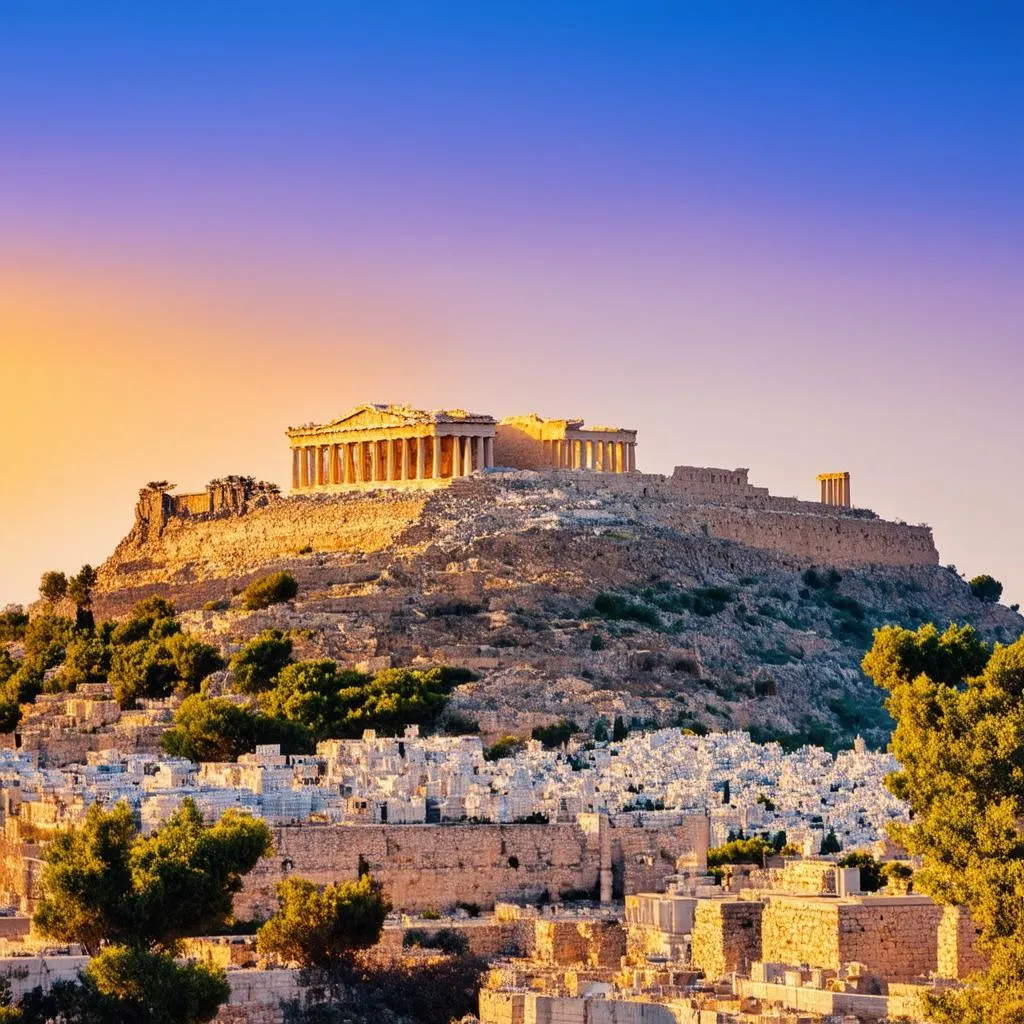 The Acropolis in Athens