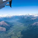 Aerial View of Majestic Mountains