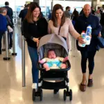 Traveling with baby formula