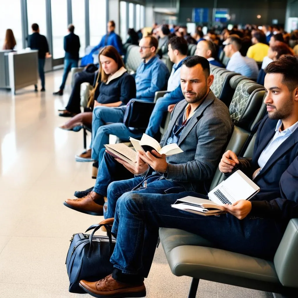 Airport Departure Lounge