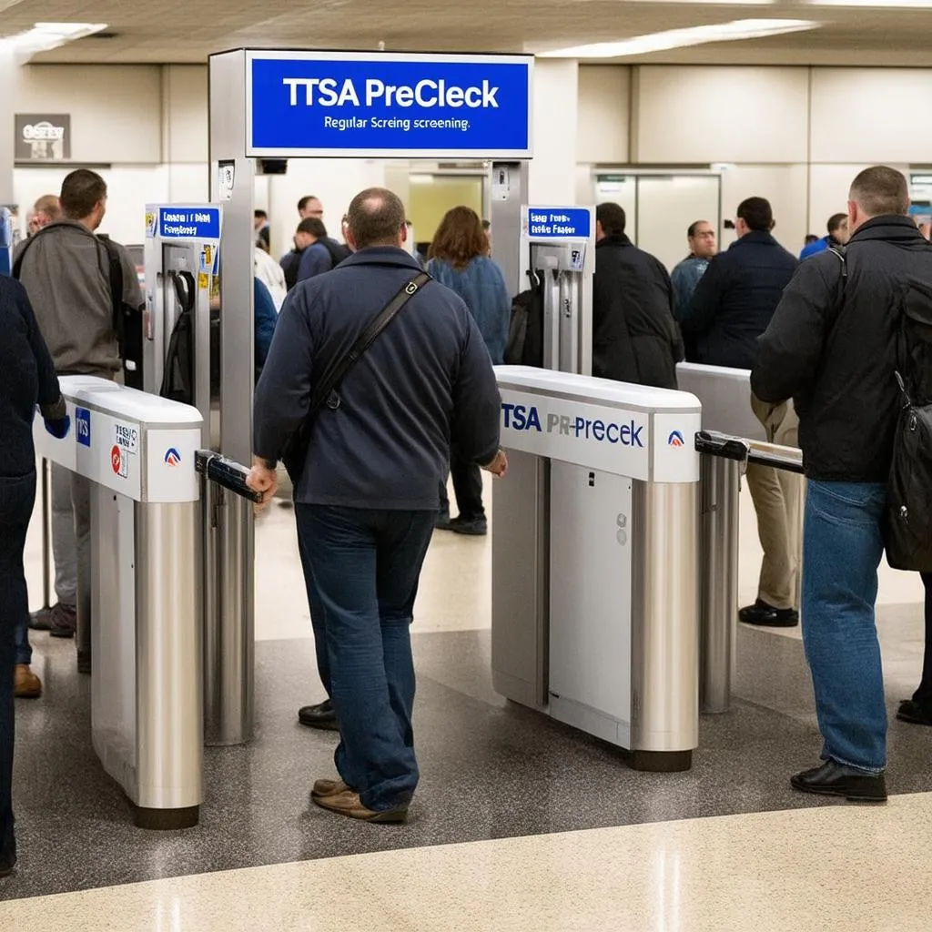 TSA PreCheck Line