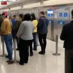 Airport Security Line