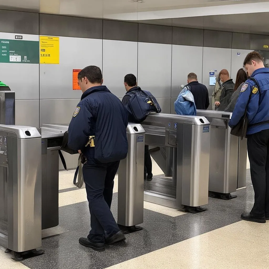 airport security check