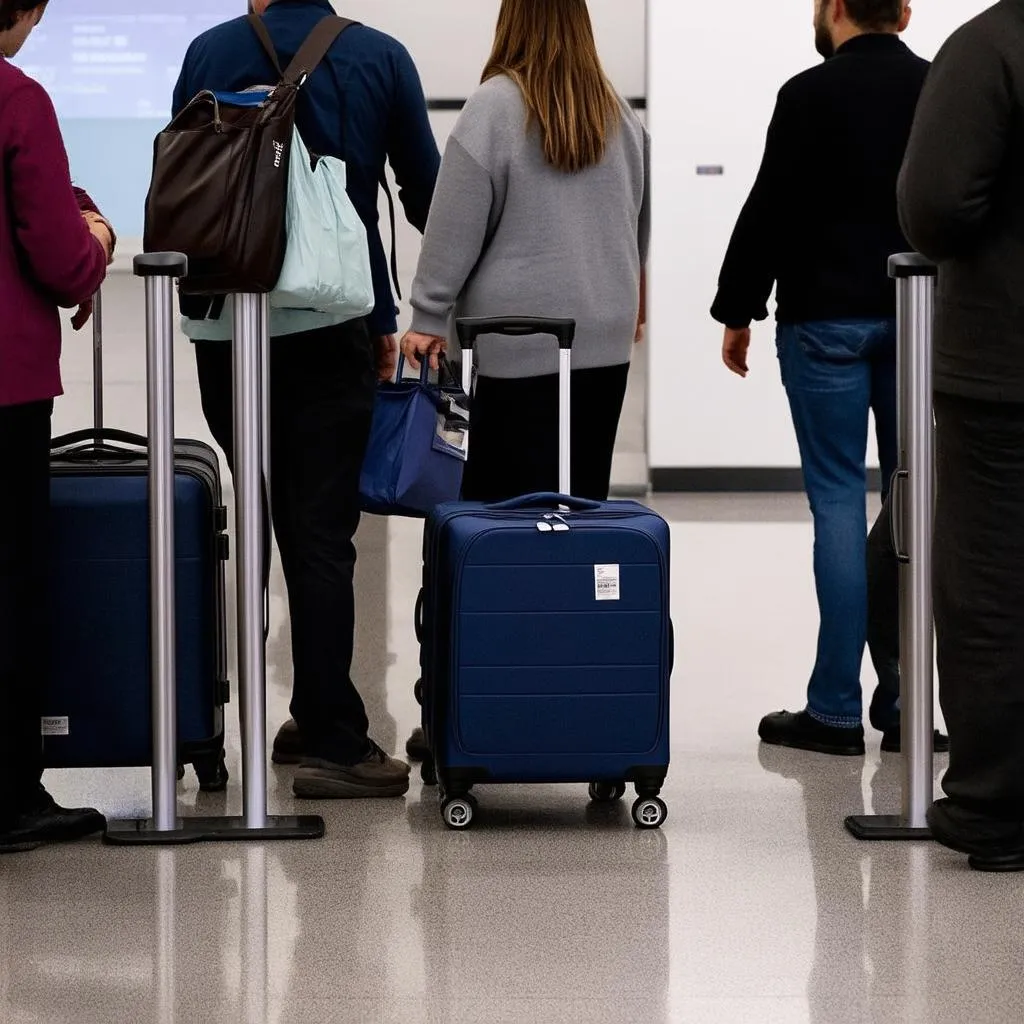 Airport Security Line