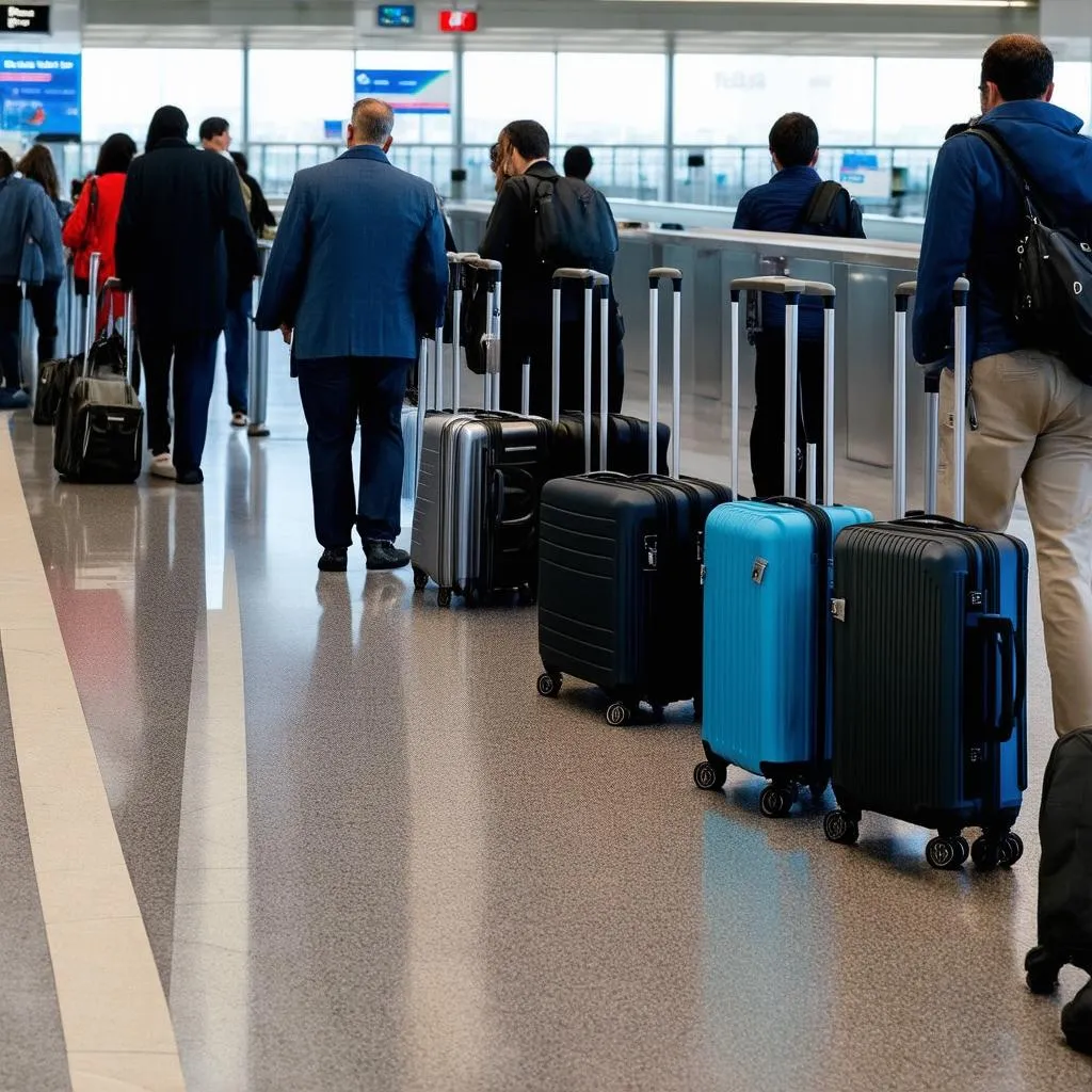 Airport Security Line