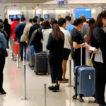 Airport Security Line