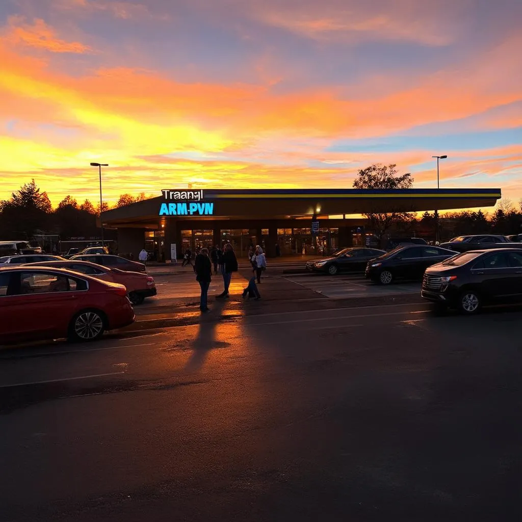 travel center sunset