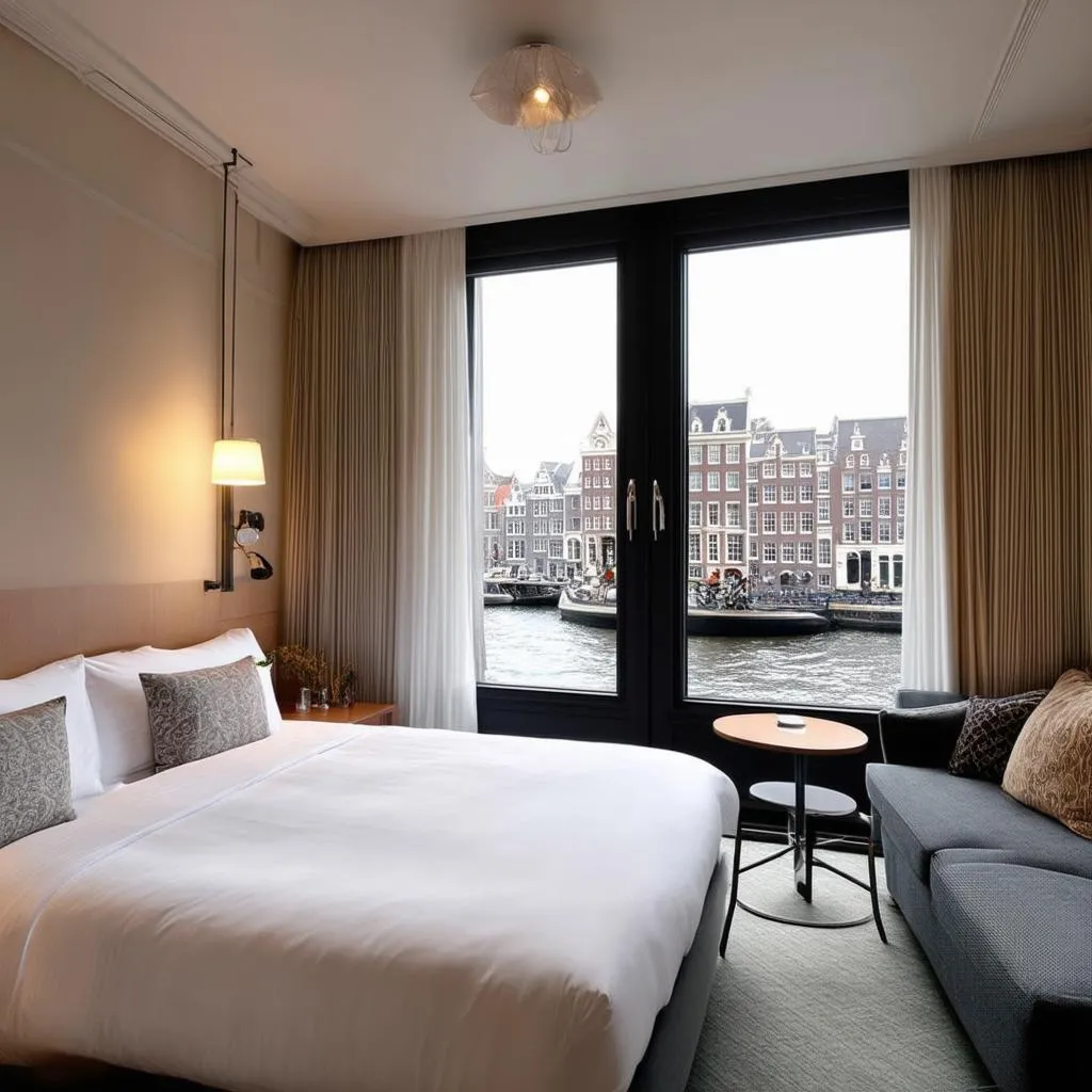 Amsterdam Hotel Room