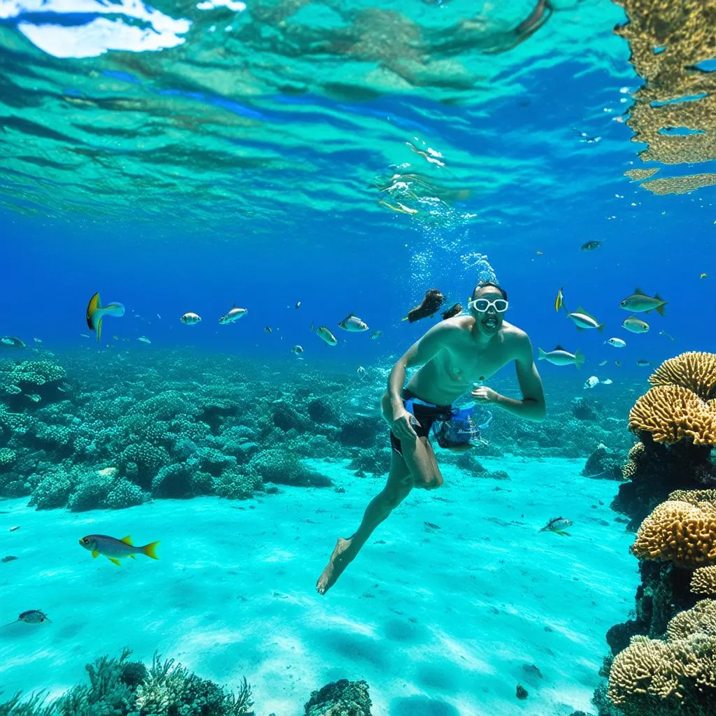 Snorkeling in An Thoi Islands