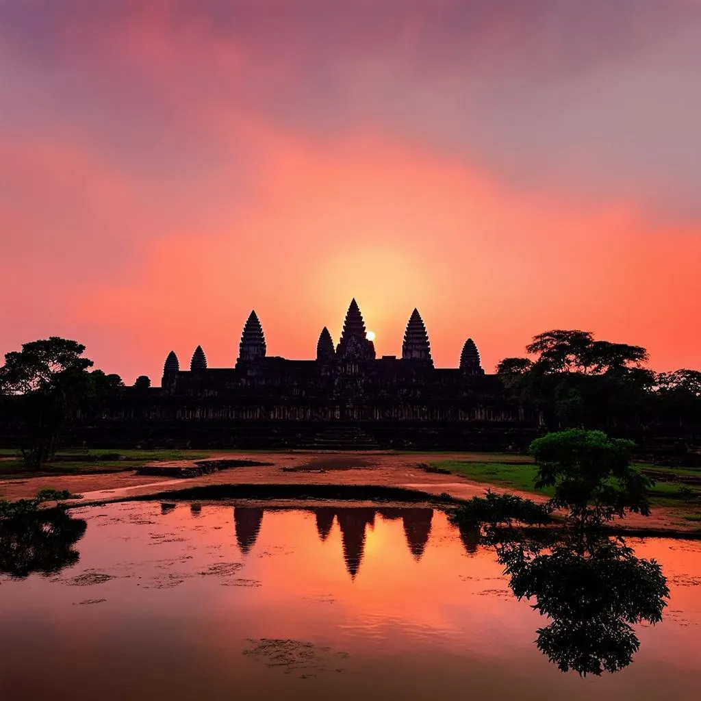 Angkor Wat at Sunrise