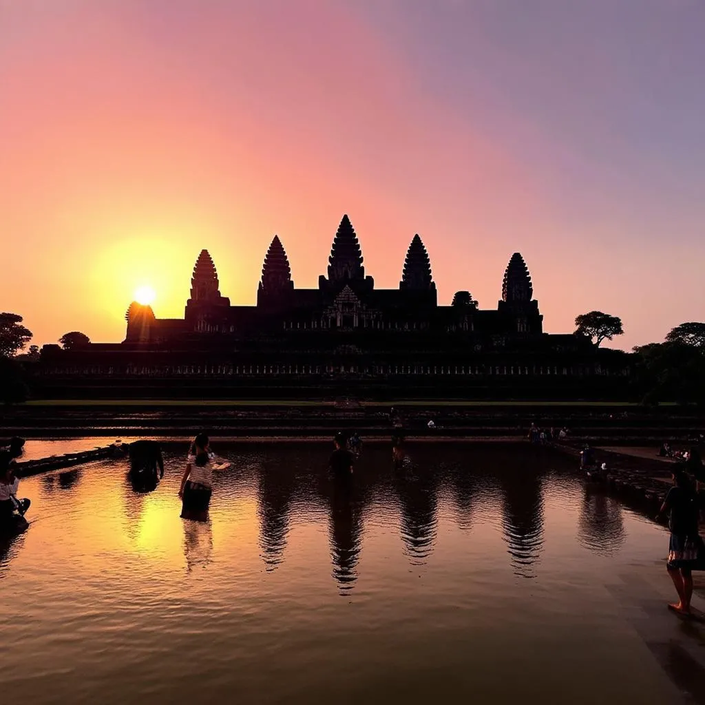 Angkor Wat at Sunrise