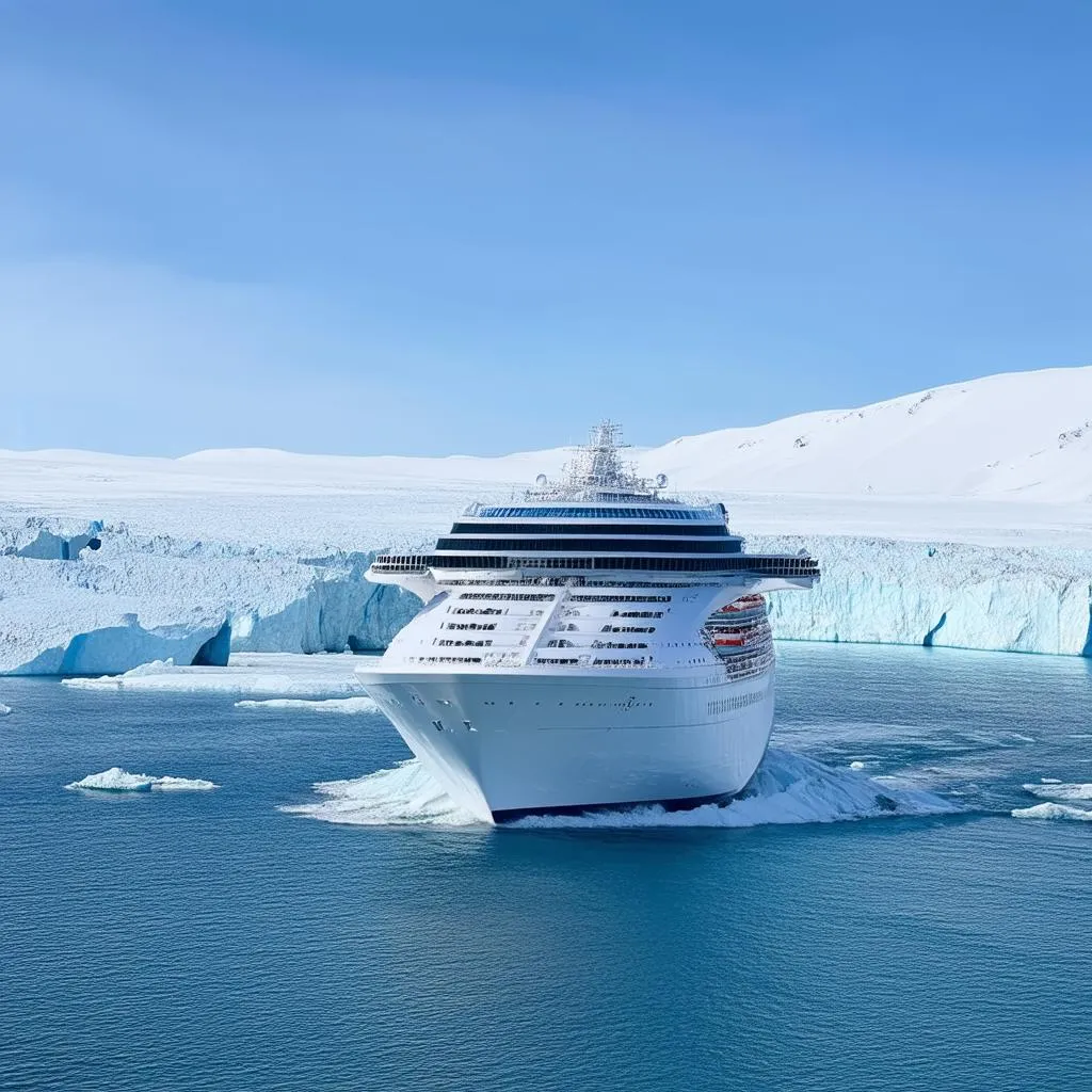 Antarctic Cruise Ship