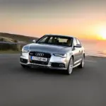 Audi on Pacific Coast Highway