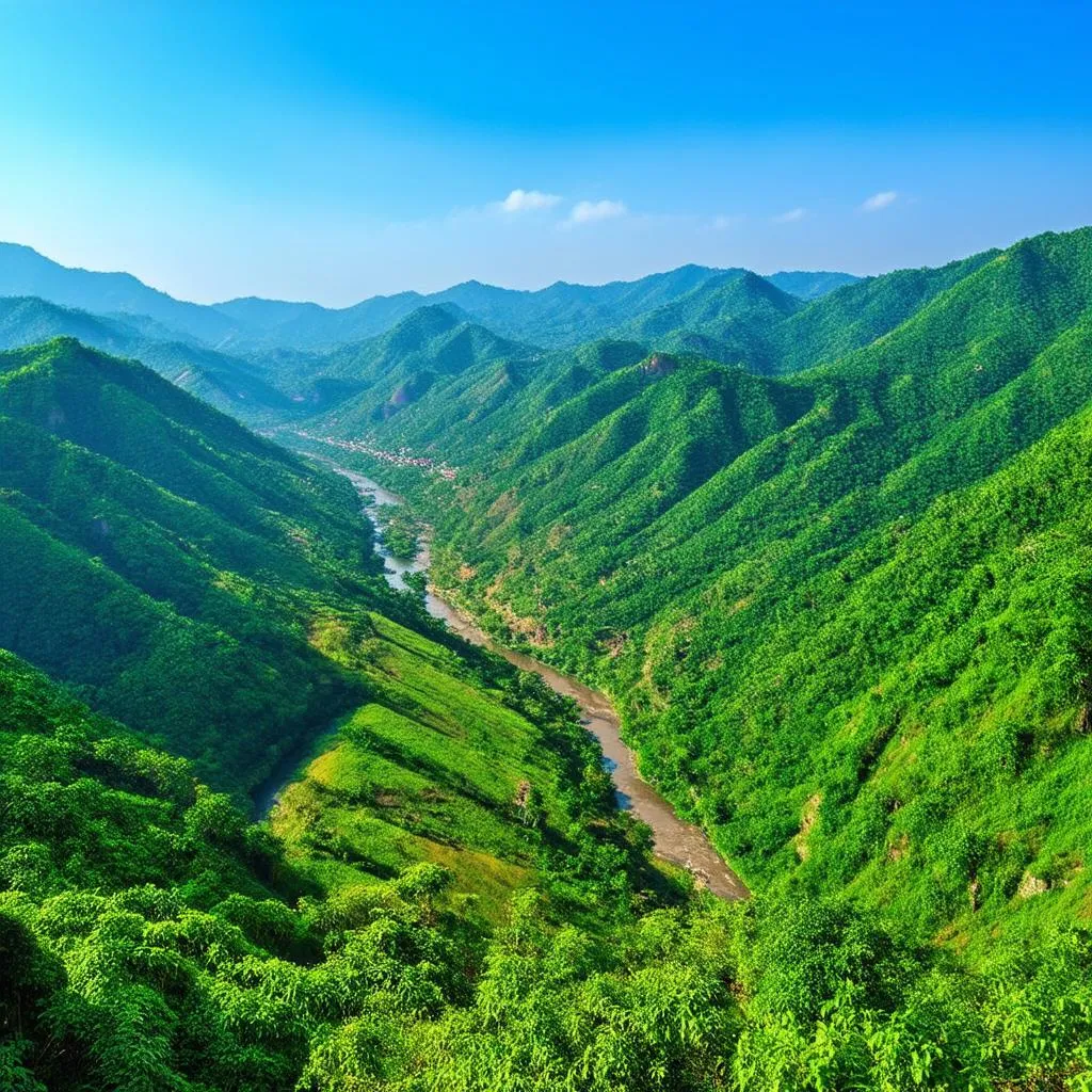 Scenic Landscape in Bac Giang