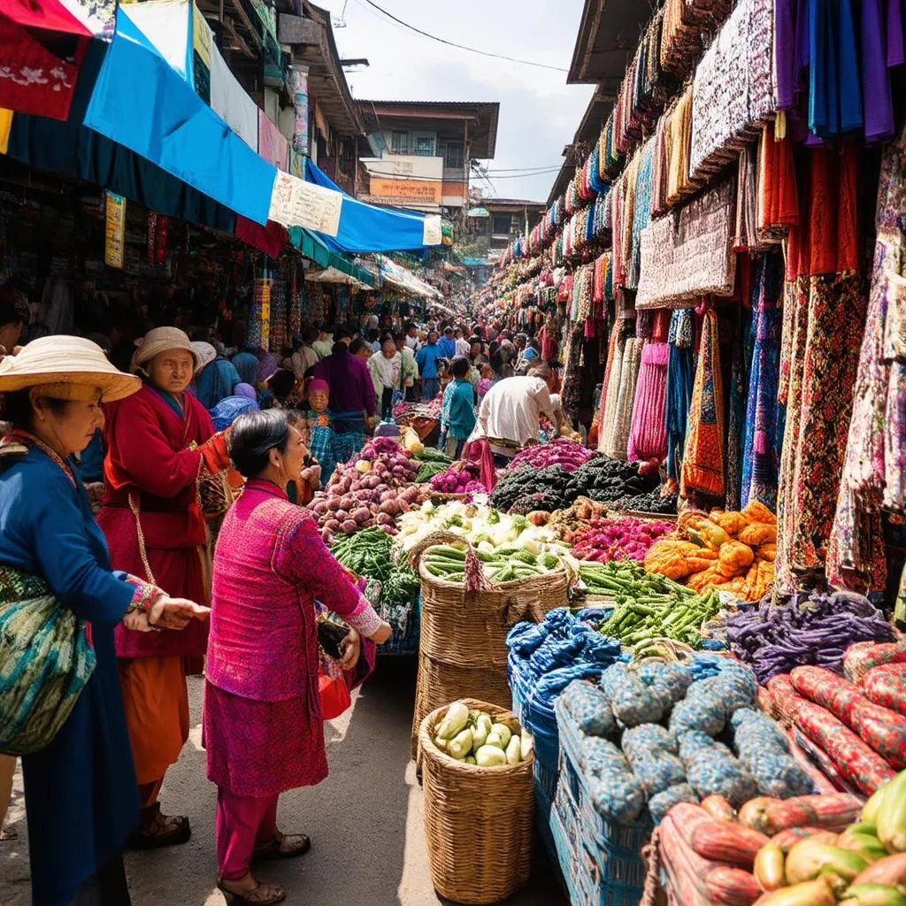 Bac Ha Market