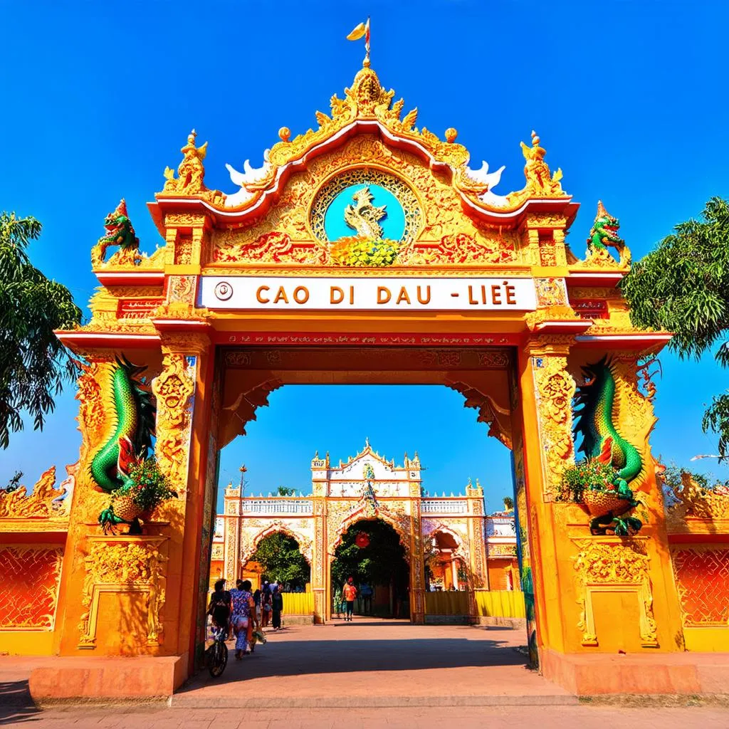 Cao Dai Temple Bac Lieu