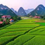 Bac Son Valley landscape