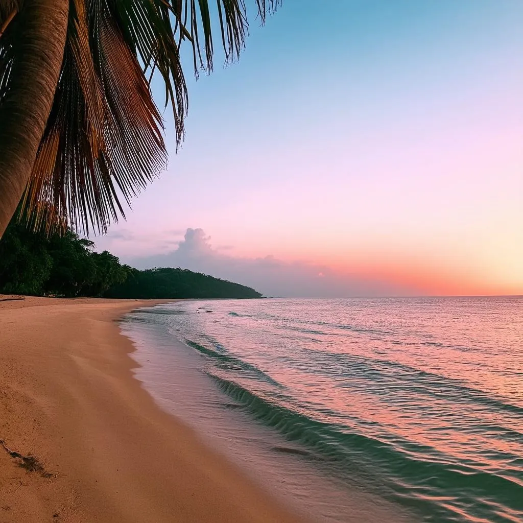 Bali Beach Sunset