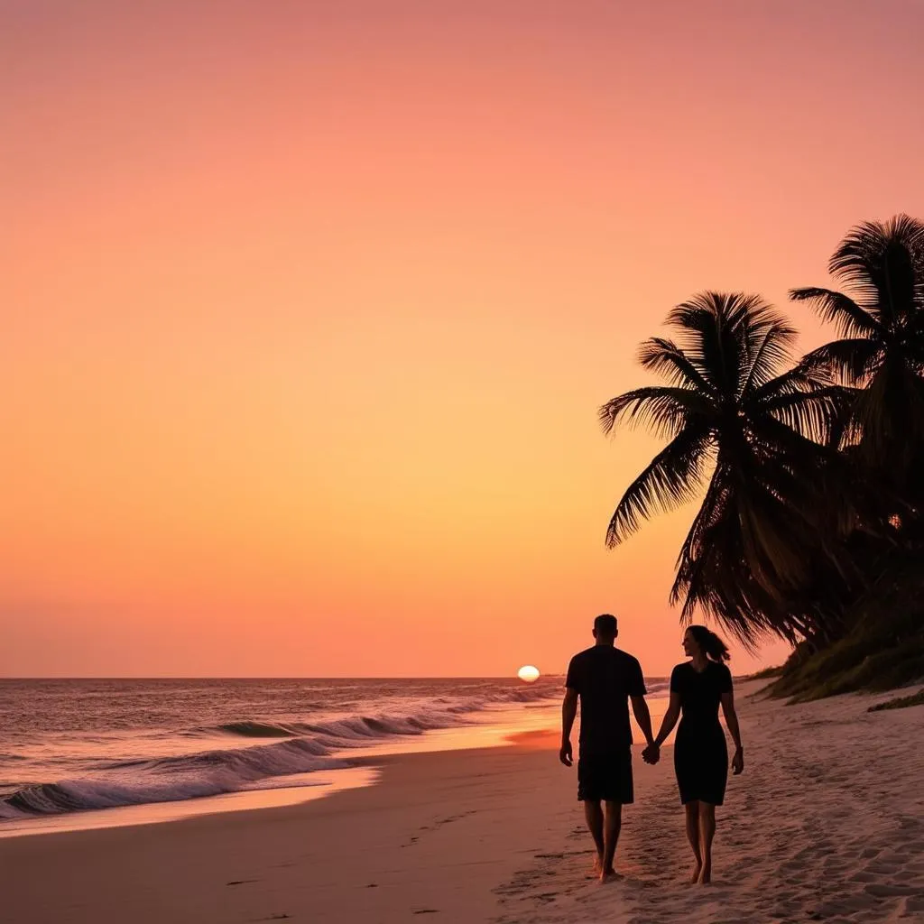 Bali Beach Sunset