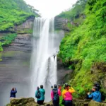 Ban Gioc Waterfall in February