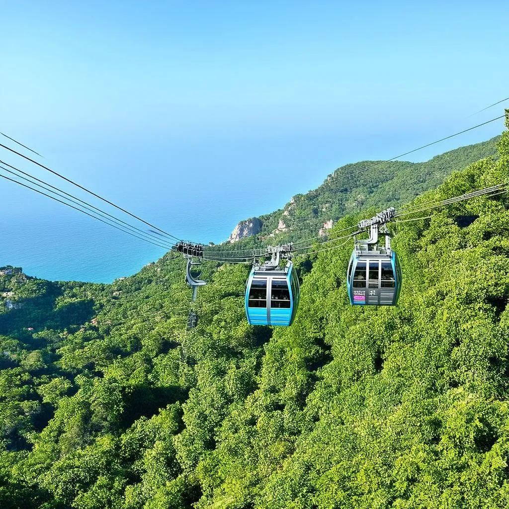 Cable Car in Ba Na Hills