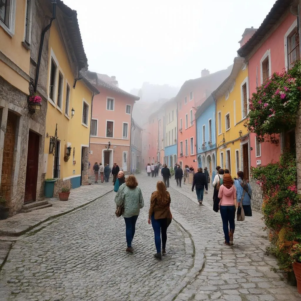 French Village in Ba Na Hills