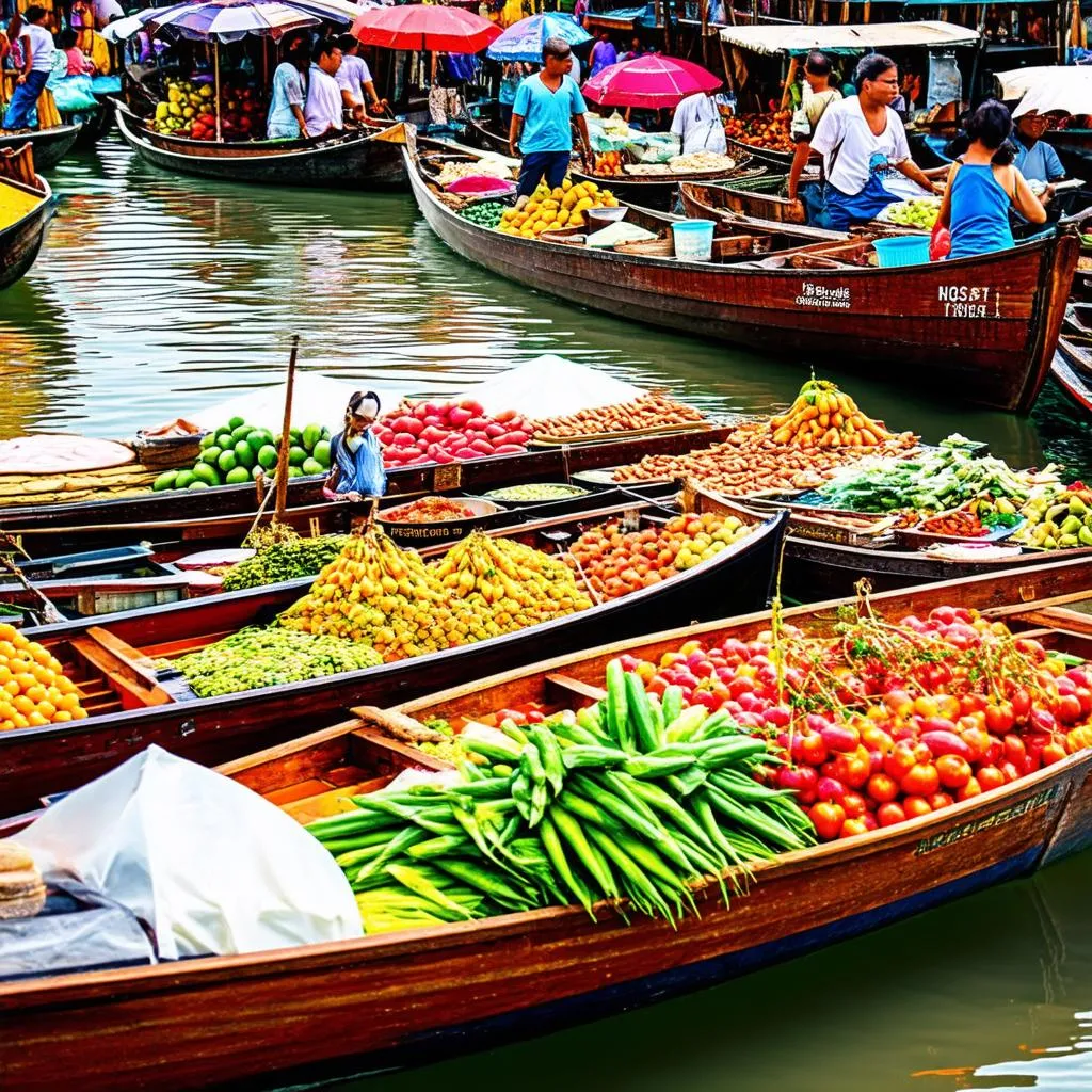 Floating Market Bangkok