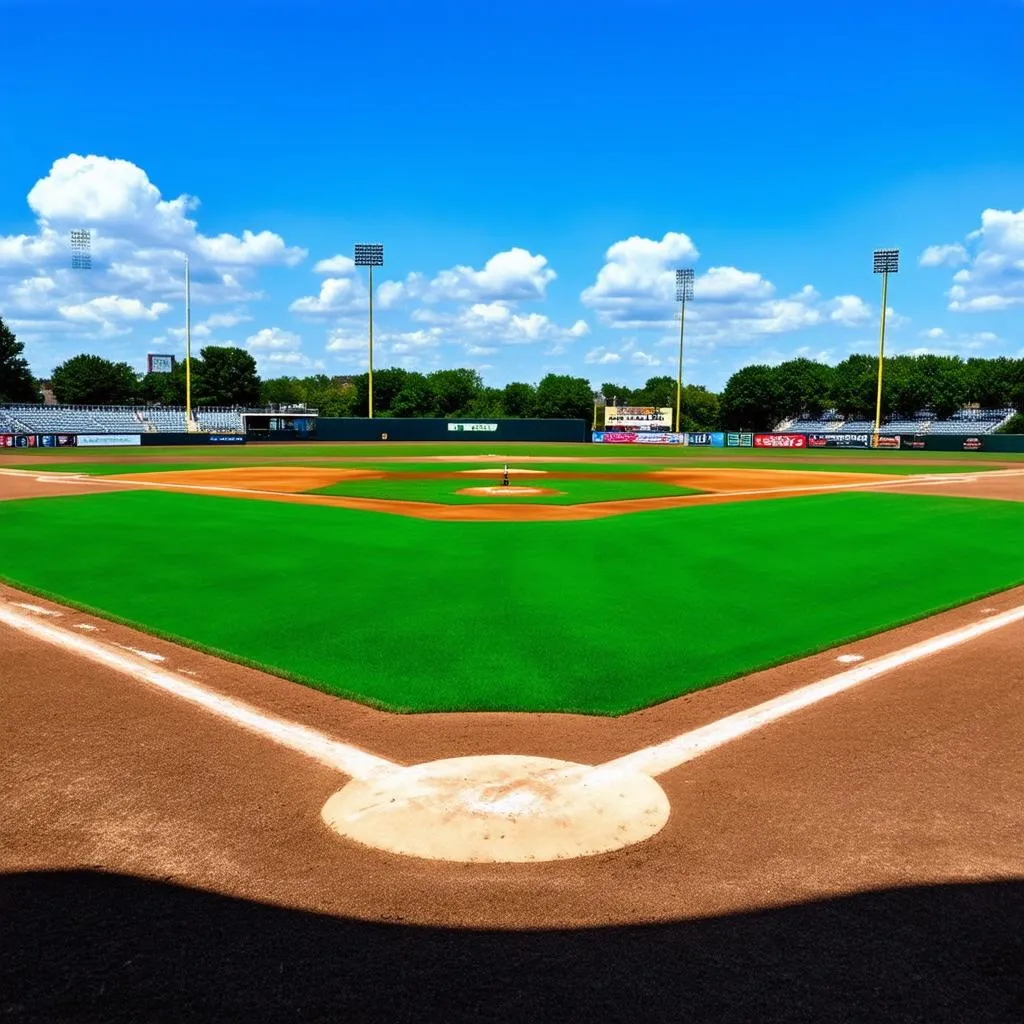 baseball field