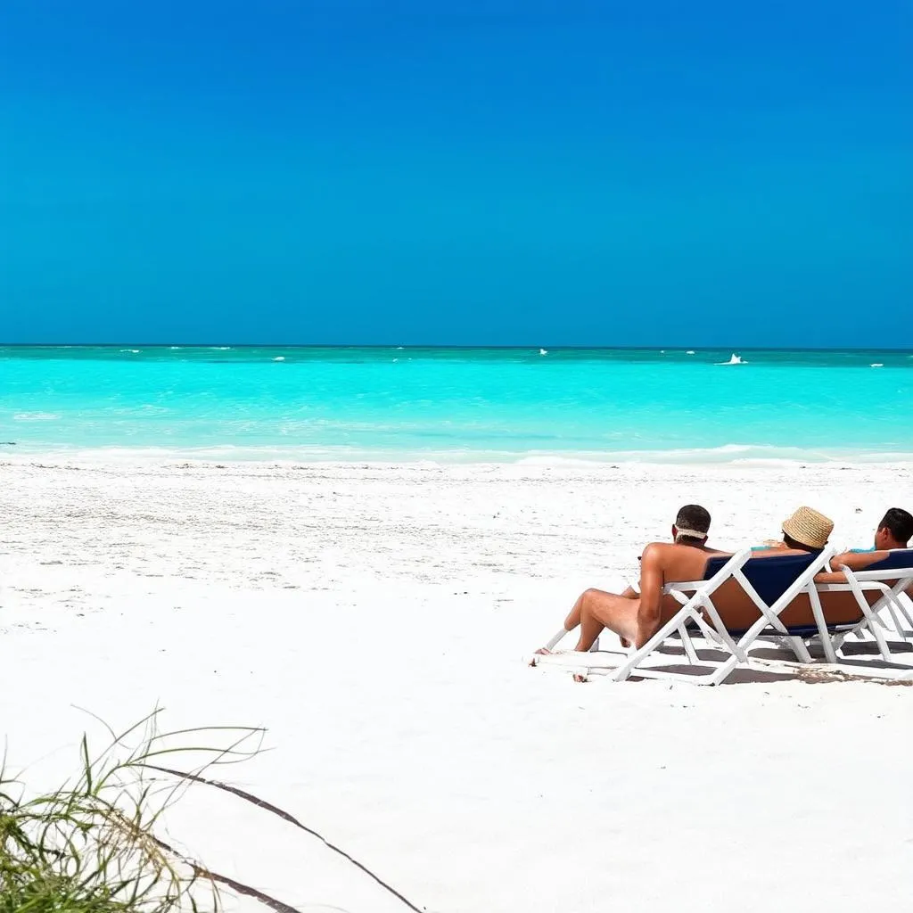 Beautiful beach in Tulum