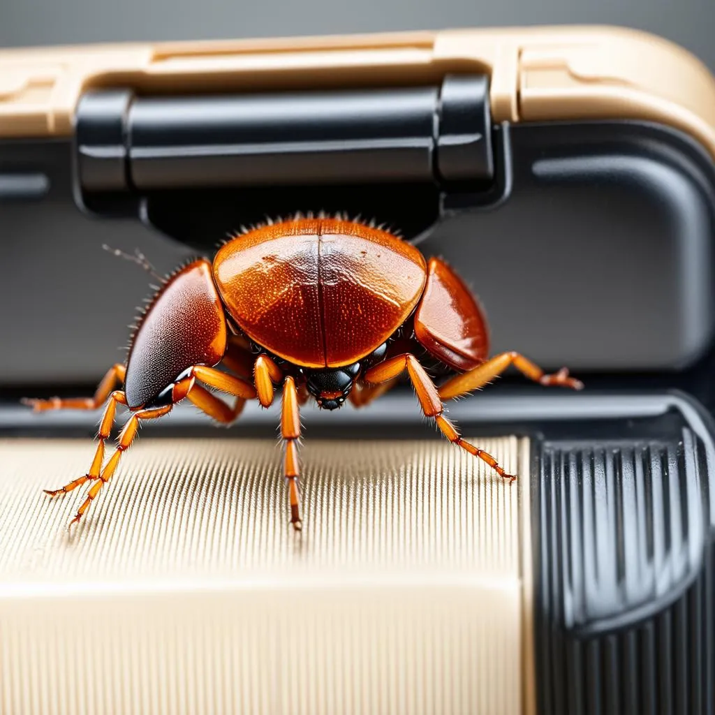 Bed Bug on Luggage