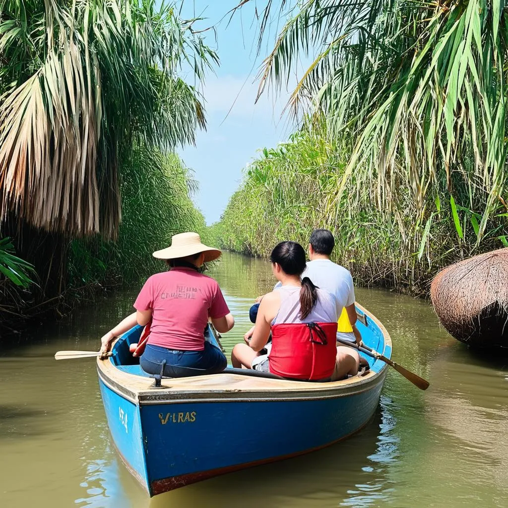 Ben Tre boat tour