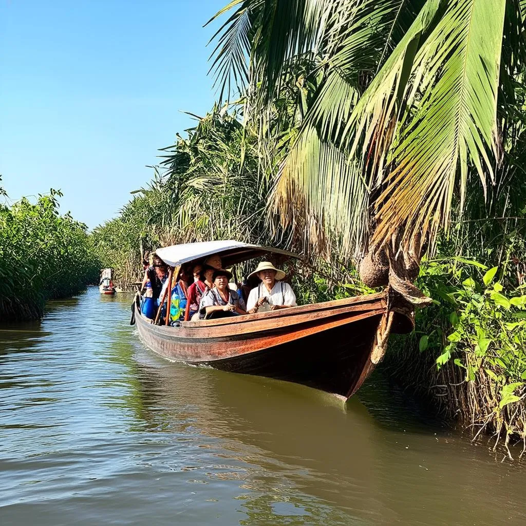 Ben Tre boat trip