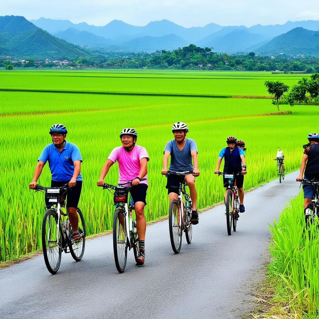 Scenic bike tour