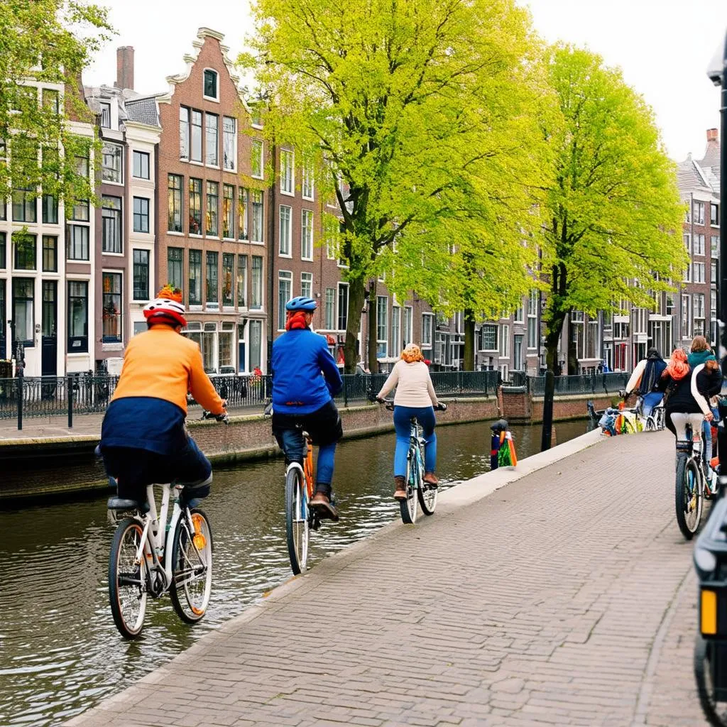 Amsterdam Canals Bike Riding