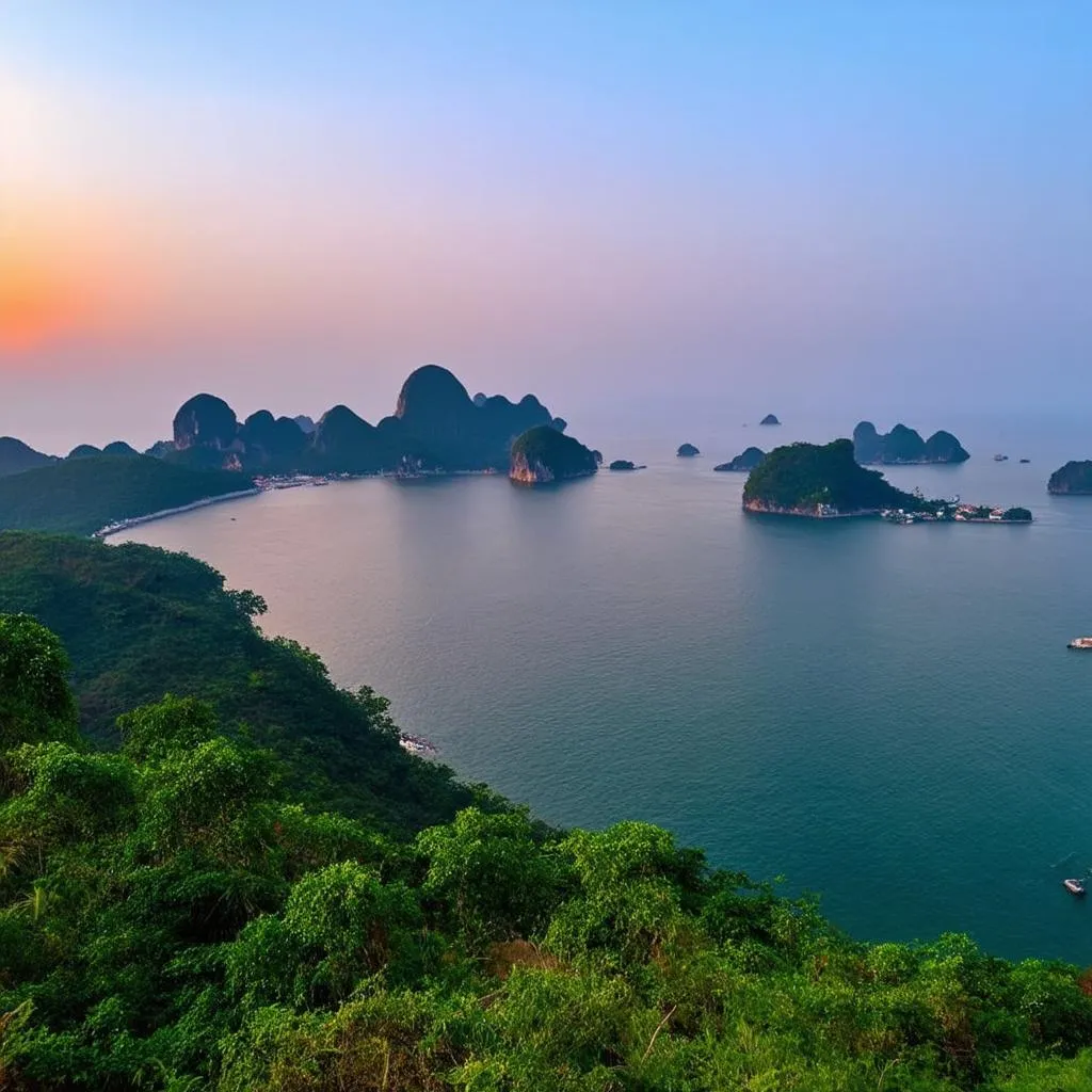 Viewpoint on Binh Ba Island 