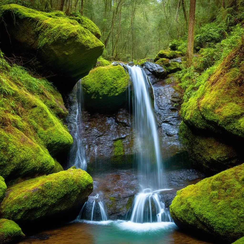 Khe Van Waterfall in Binh Lieu