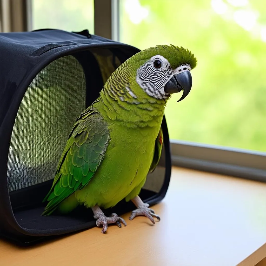 Bird in Carrier