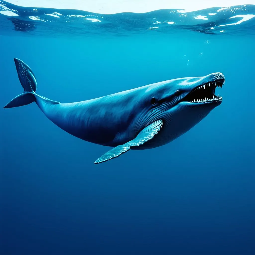 Blue Whale Singing