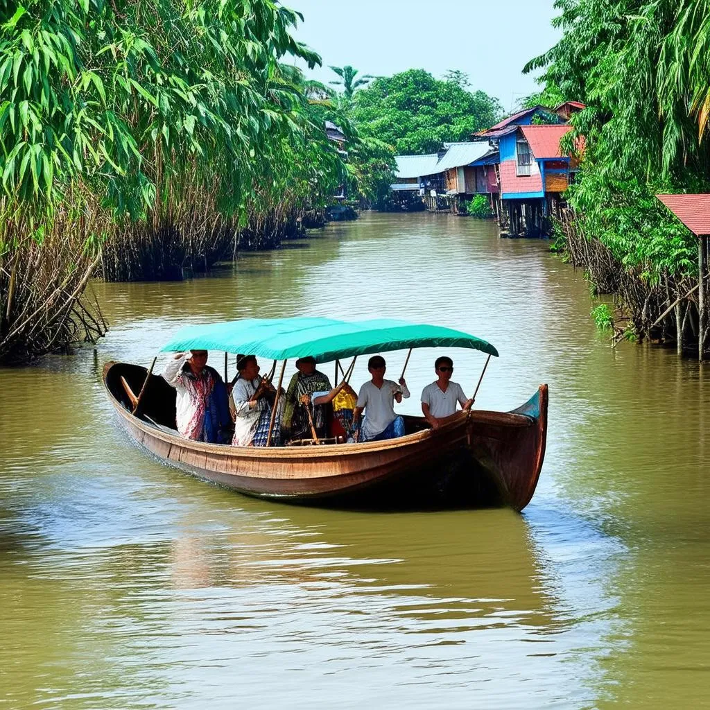 A Boat Trip Downstream: Unveiling the Journey of 30 Miles