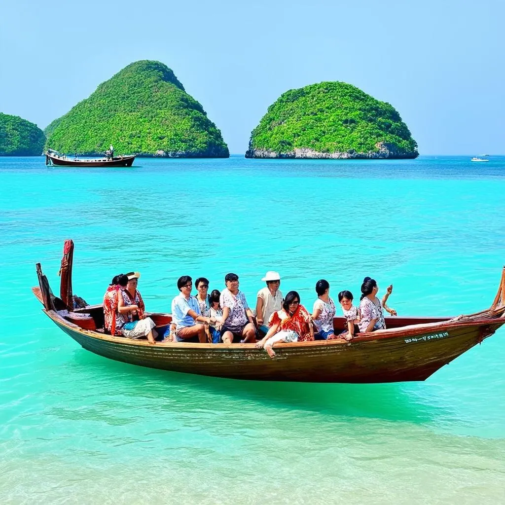 Boat trip in Nha Trang Bay