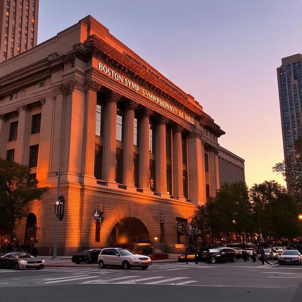 Boston Symphony Hall