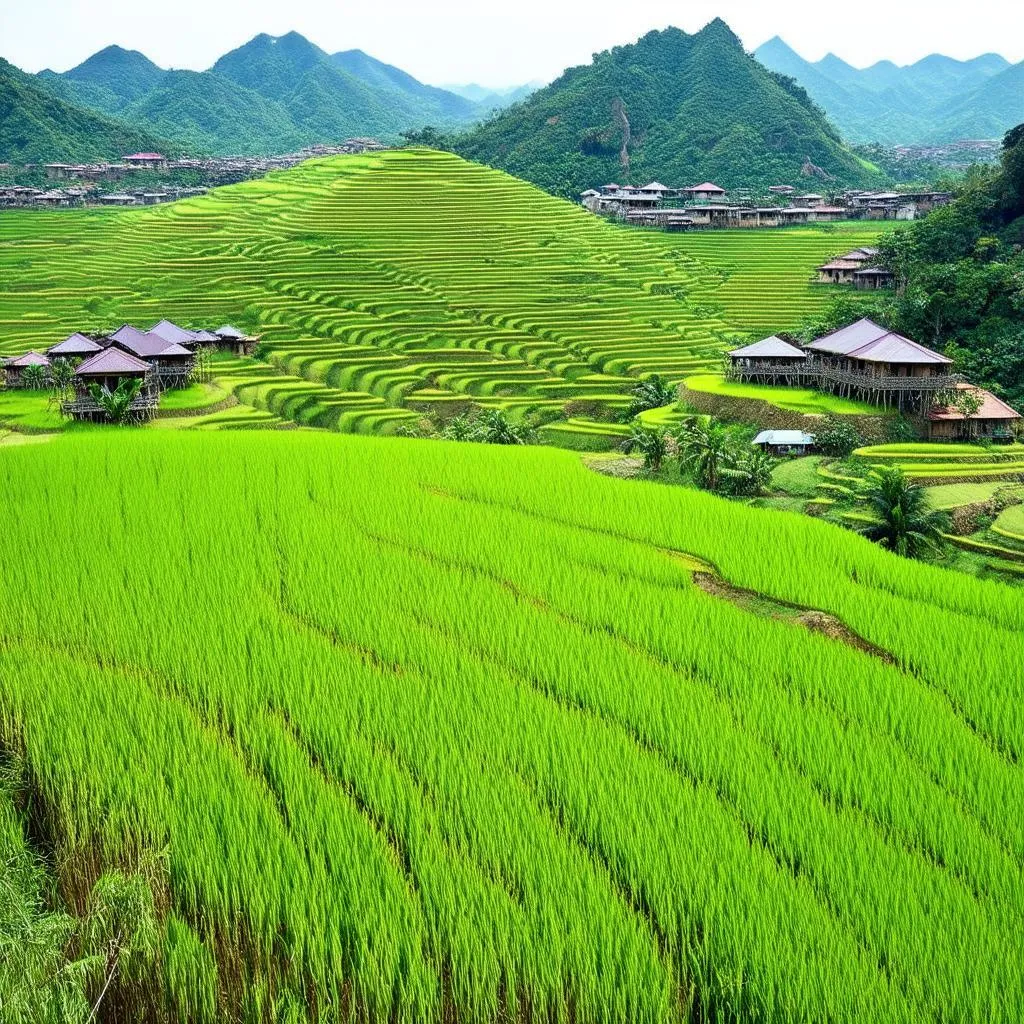 Terraced Rice Fields