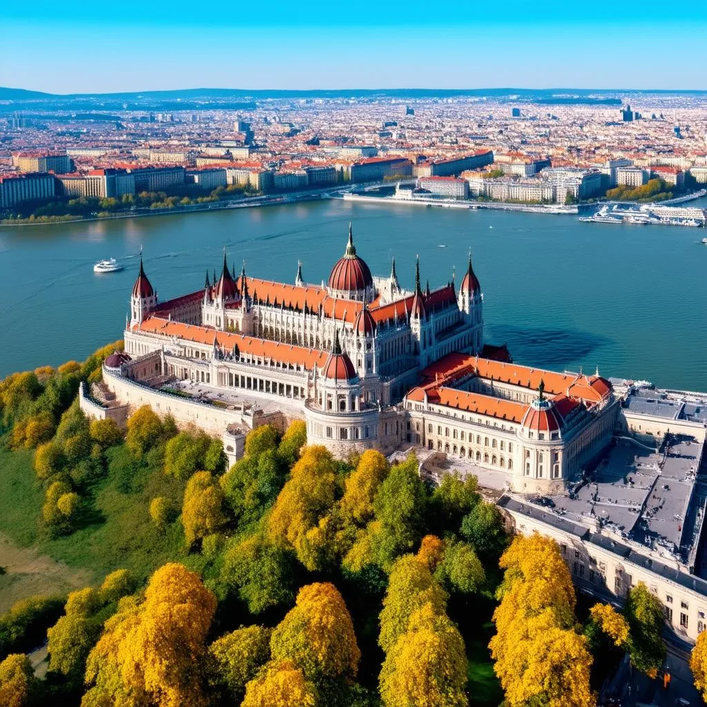 Buda Castle on Castle Hill