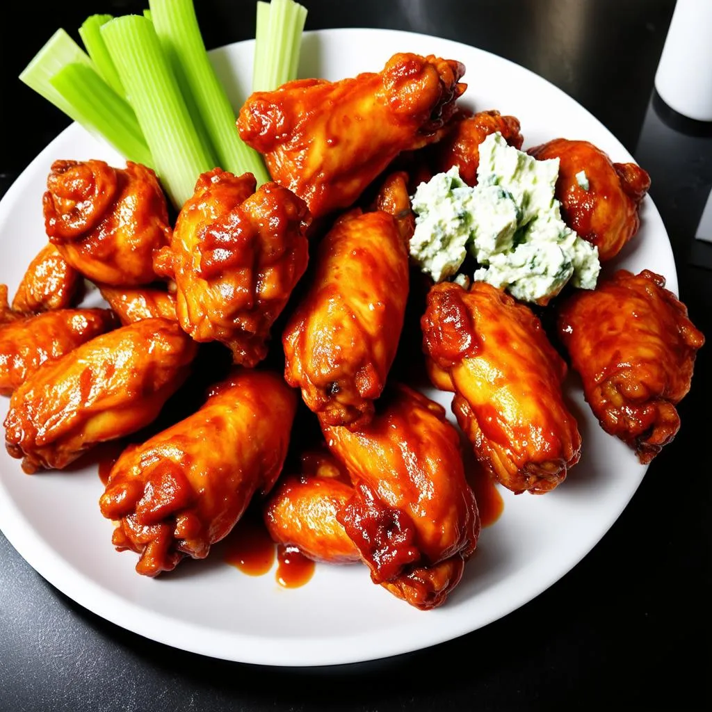 Buffalo Wings at Anchor Bar