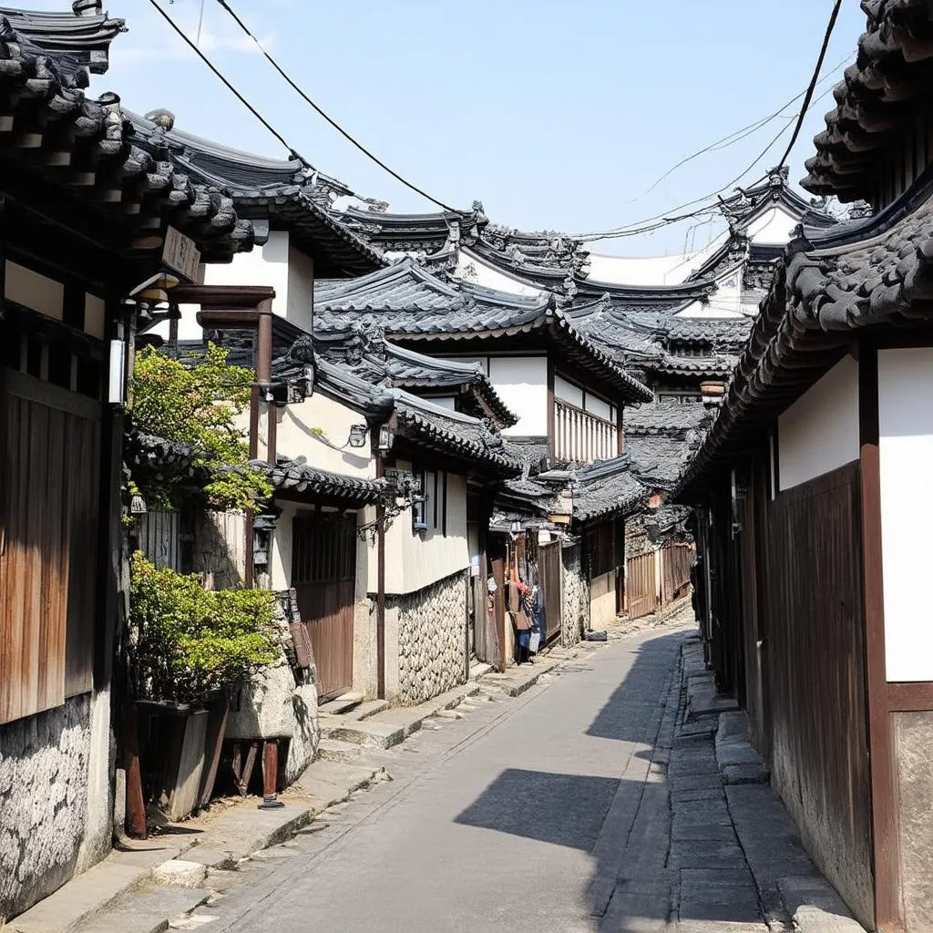 Bukchon Hanok Village in Seoul