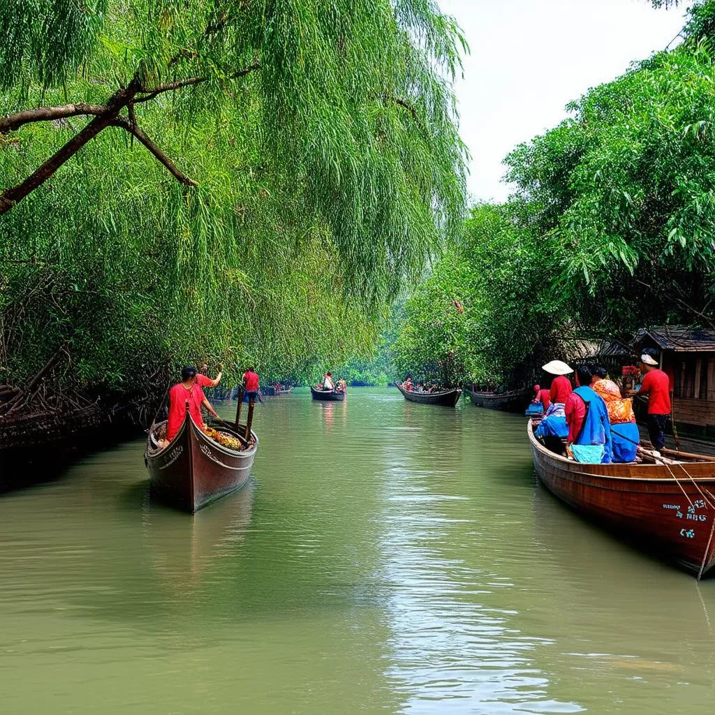 Scenic River View in Buon Don