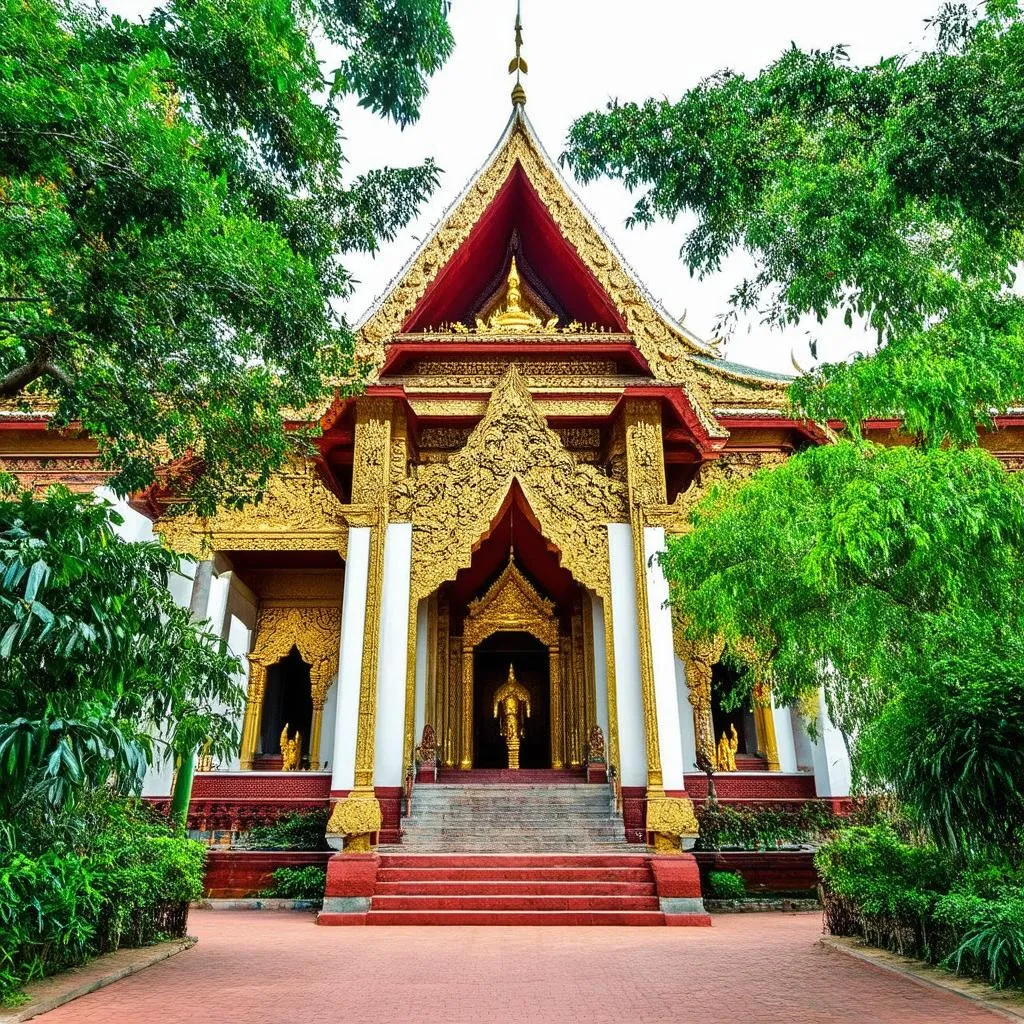 peaceful pagoda in dong nai