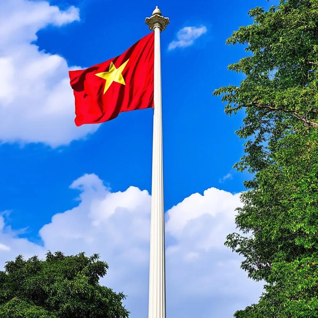 Ca Mau Flagpole