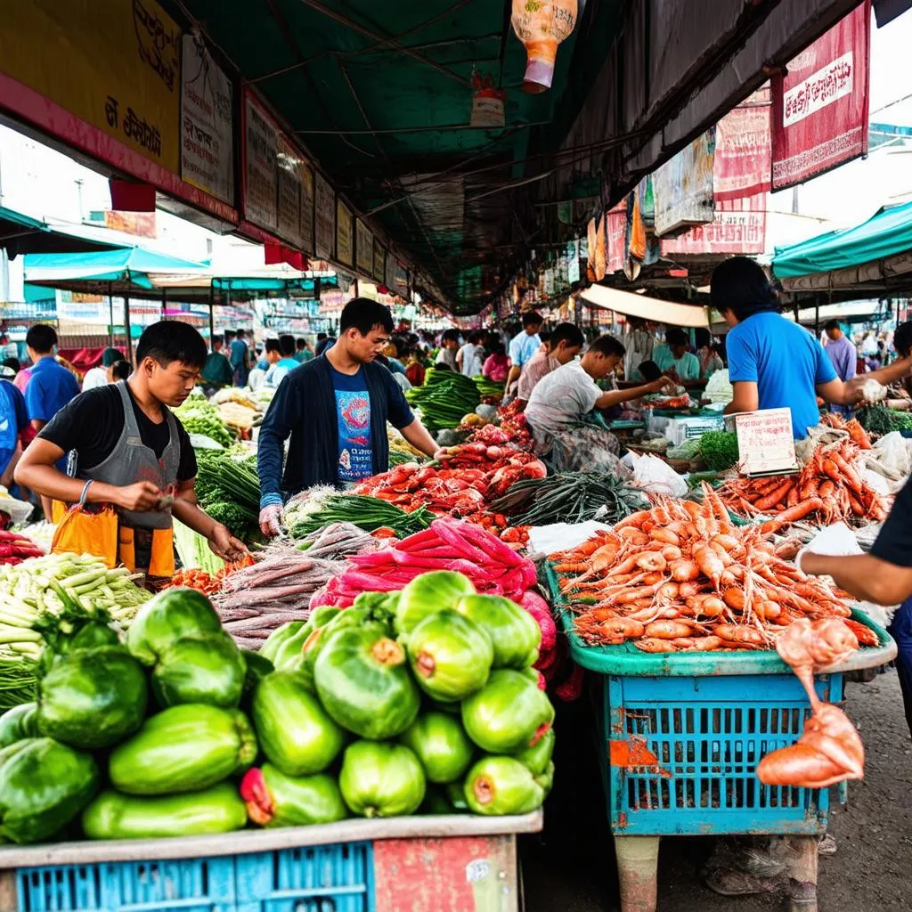 Ca Mau Market